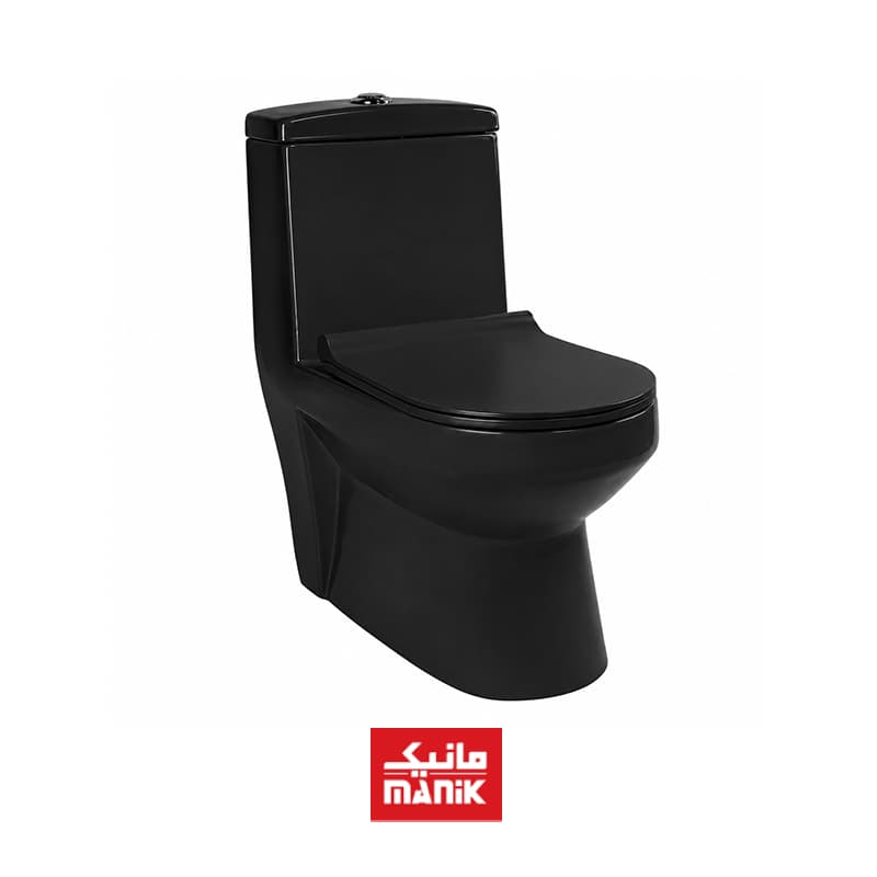 توالت فرنگی مشکی سرمد مدل دایموند
