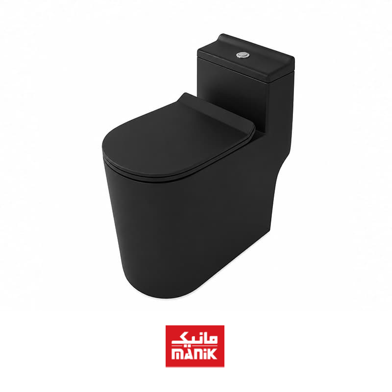 توالت فرنگی سرمد مدل هیپو رنگ مشکی