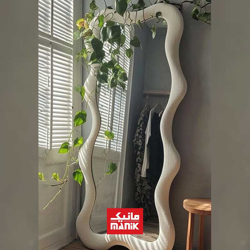 آینه قدی دفرمه طرح تدی